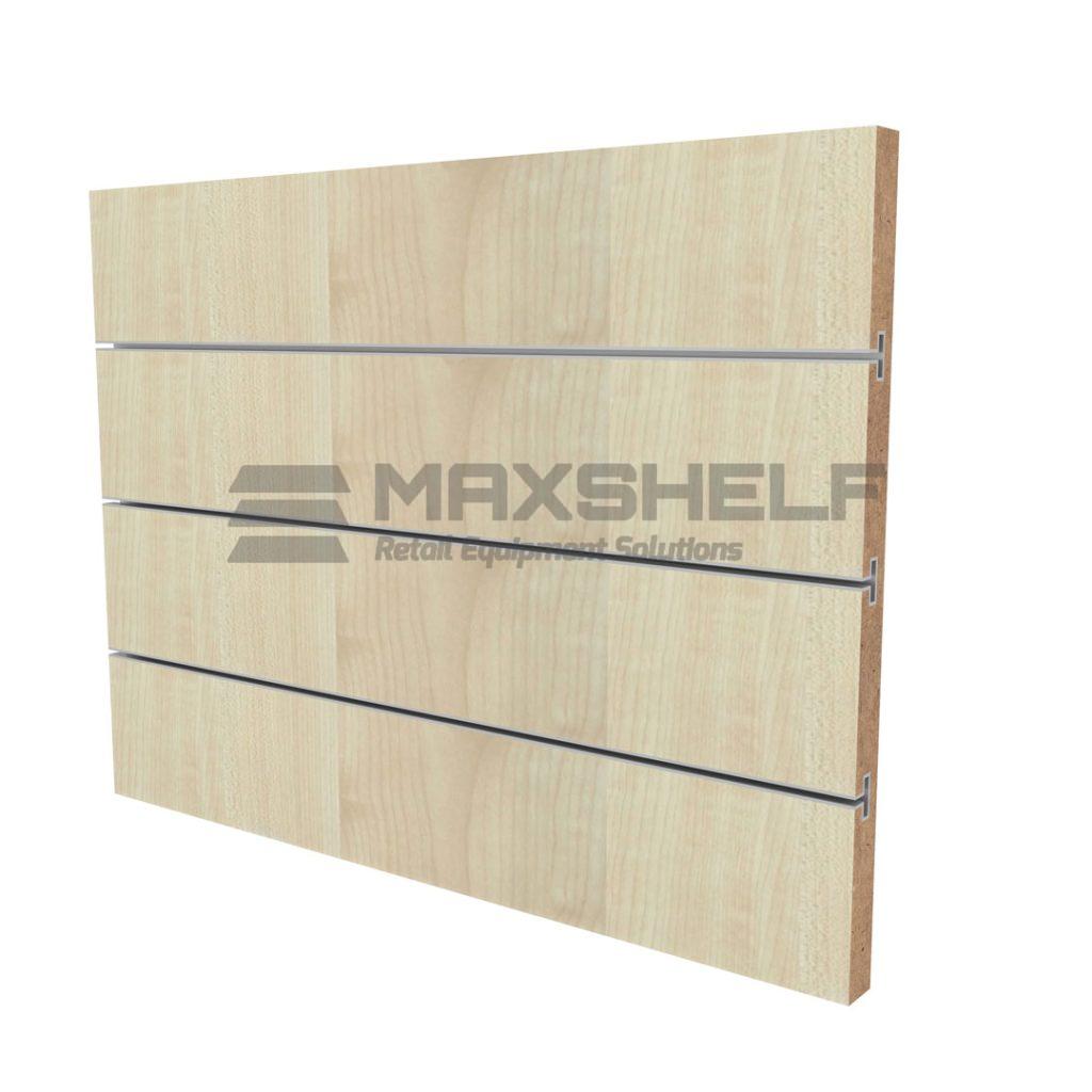 SLAT PANEL MAPLE DOUBLE SIDED UK Maxshelf Retail Equipment Solutions