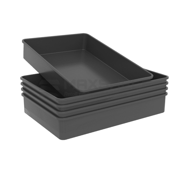 Fruit & Veg Tray 455X255X85 Small Black