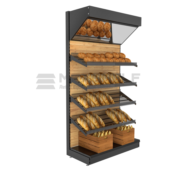 Bread & Bakery Wall Bay with Mirror Canopy