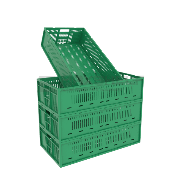 FOLDABLE CRATE GREEN