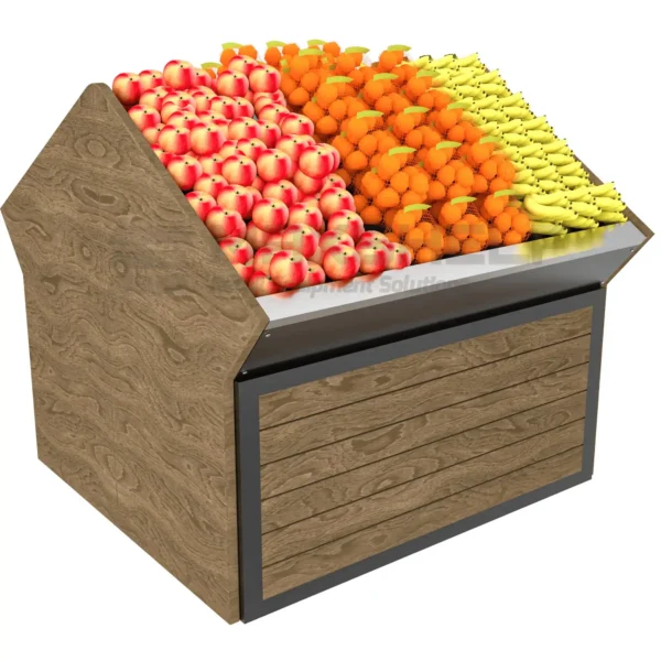 Wooden Fruit & Veg Gondola Stand (Hp)