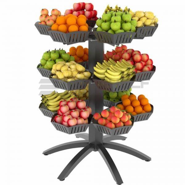 Large Central Fruit And Veg Stand - Palmtree