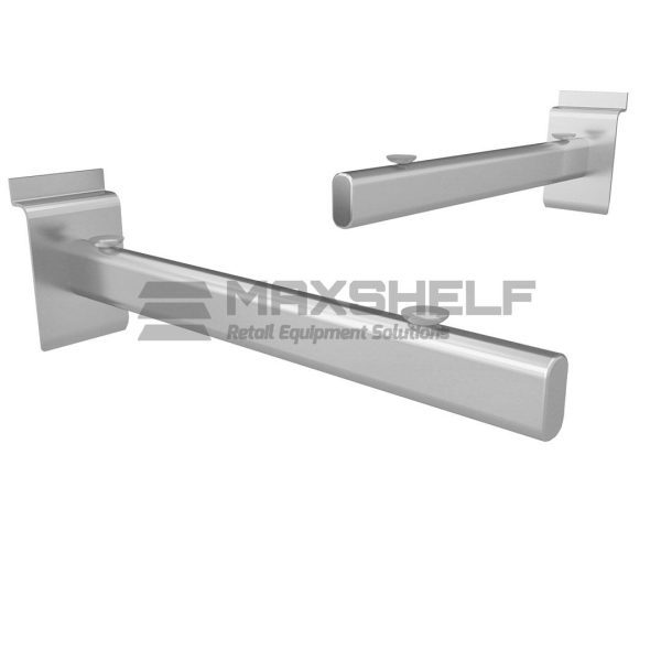 Slatwall shelf bracket arm (pair)