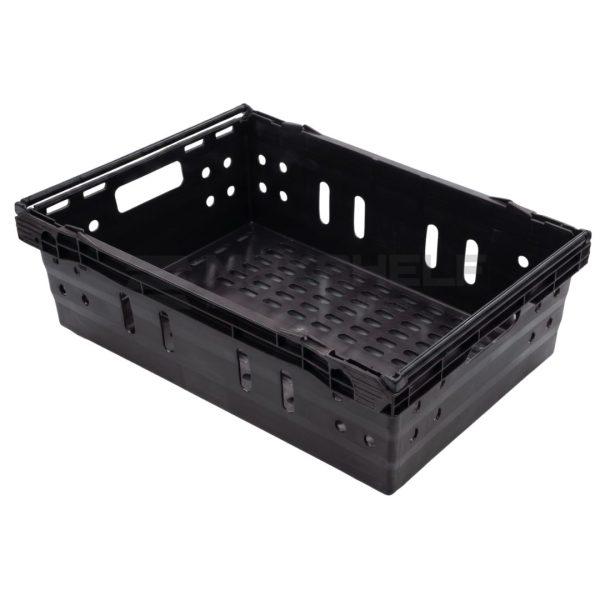 Fruit & Veg Bale Crate Black Large 600X400X200