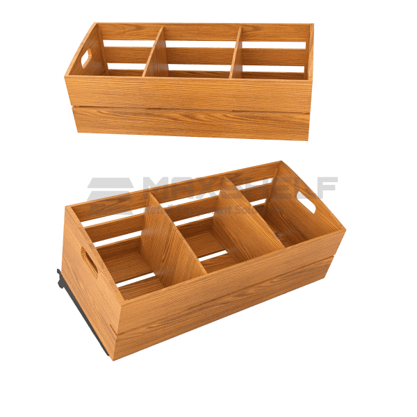 WOODEN BAKERY SHELF MEDIUM W1000*D430*H290