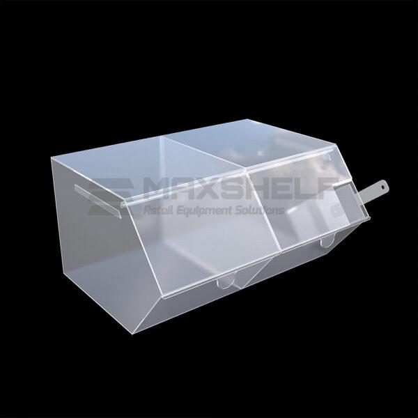 ACRYLIC PICK N MIX WITH LID & SCOOP