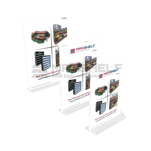 Acrylic Poster Menu Holder