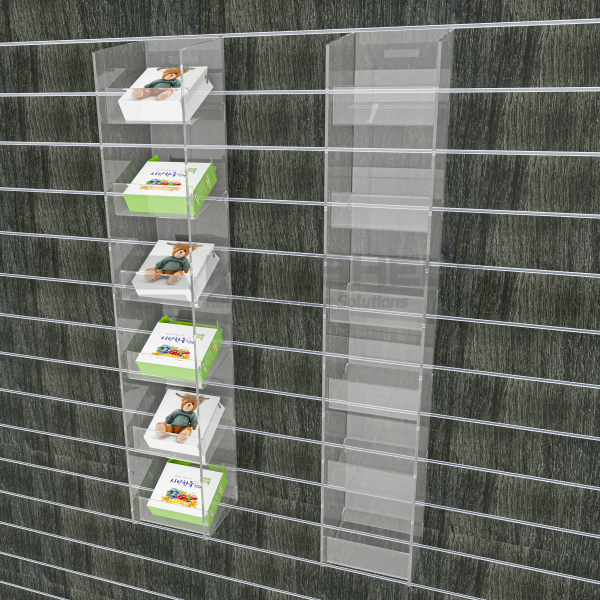 ACRYLIC GIFT TAG HOLDER SLATWALL