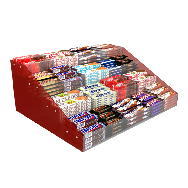 Acrylic tiered sweets & candy display