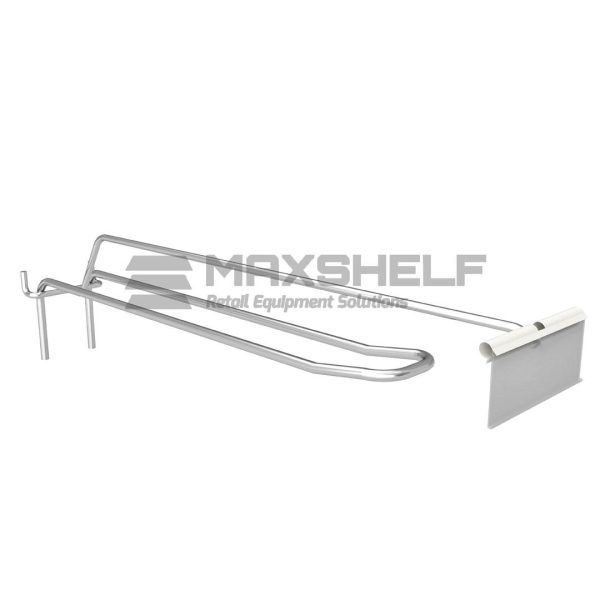 Pegboard Euro Hook Tag Arm - All Sizes Available