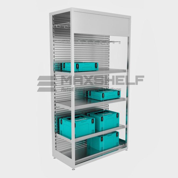 Glass Tool Cabinet
