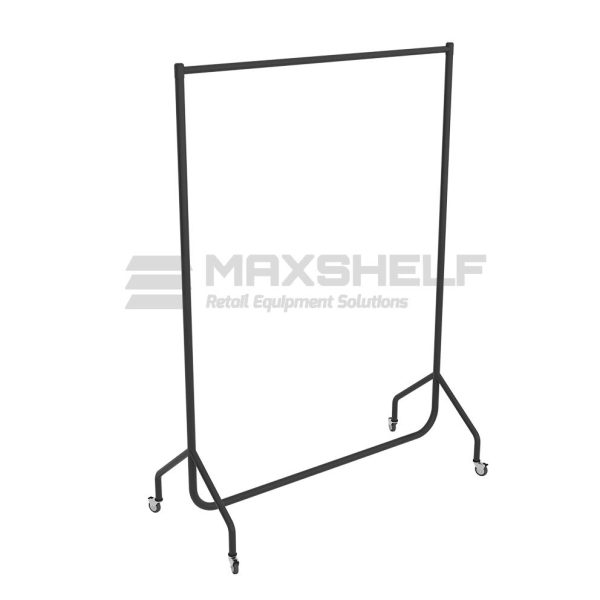 GARMENT RAIL BLACK 4FT