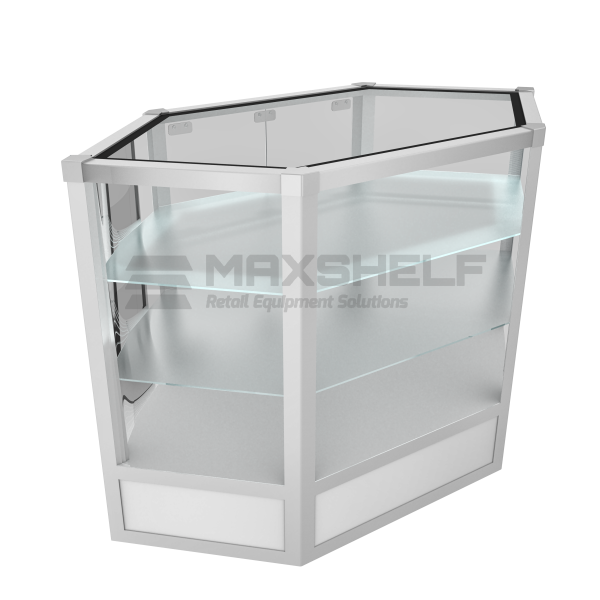 Full Vision LED Showcase Display Counter