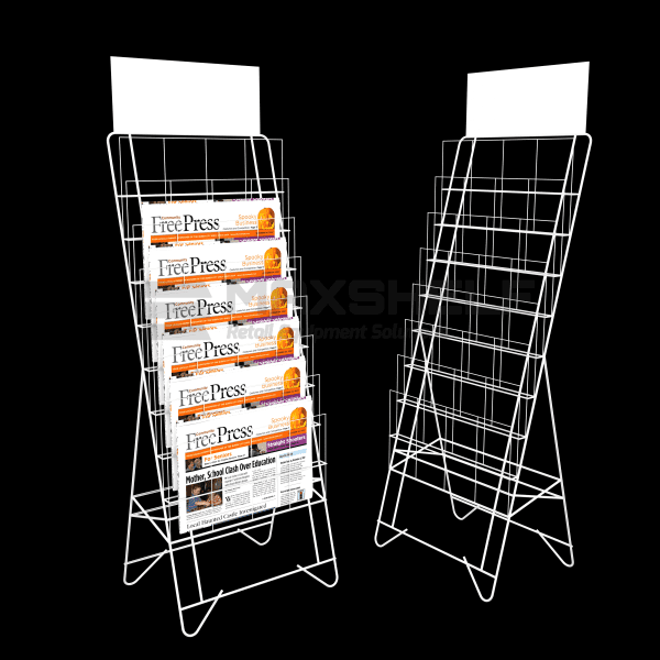 COMPACT NEWSPAPER STAND 7 TITLES