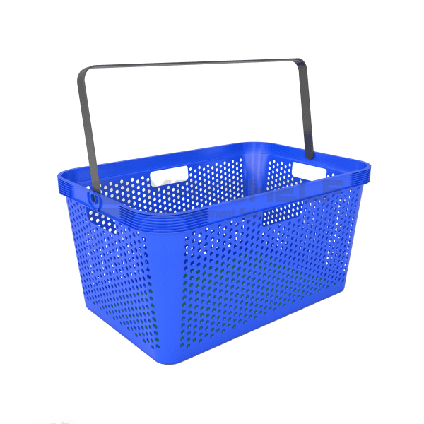 Plastic Shopping Baskets - 28 Litre Capacity