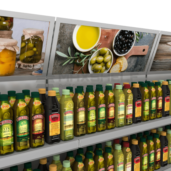 Overhead poster canopy