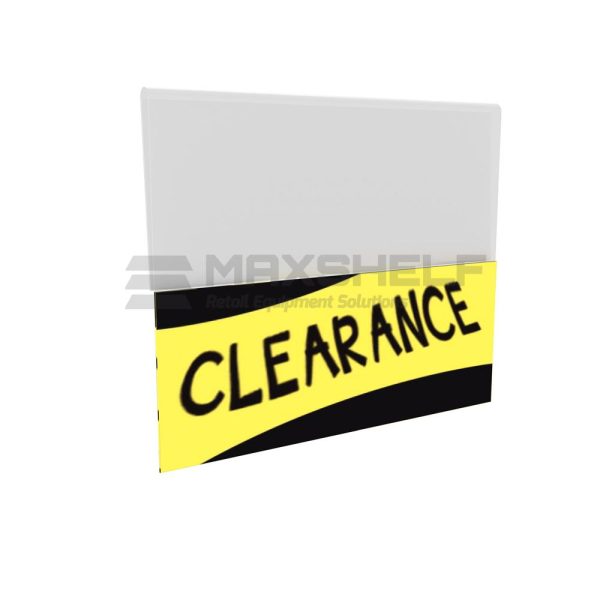 Clearance Shelf Talker
