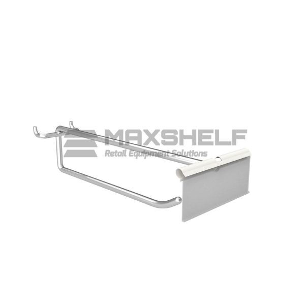 Pegboard Single Hook Tag Arm - All Sizes Available