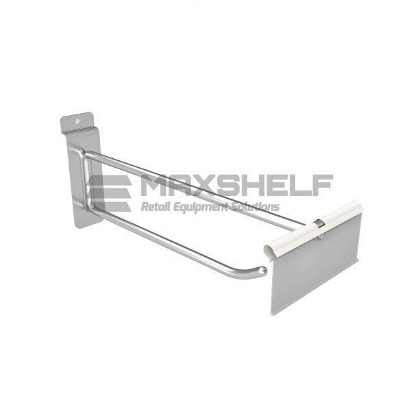 Slatwall Single Hook Tag Arm - All Sizes Available