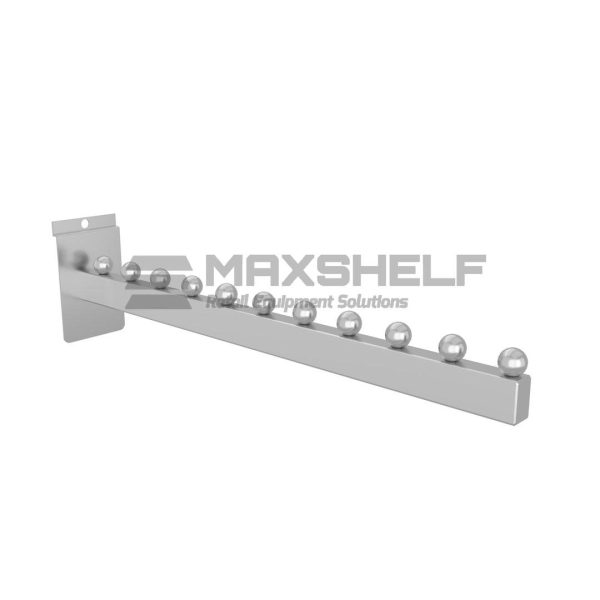 Slatwall 11 Ball Sloping Arm