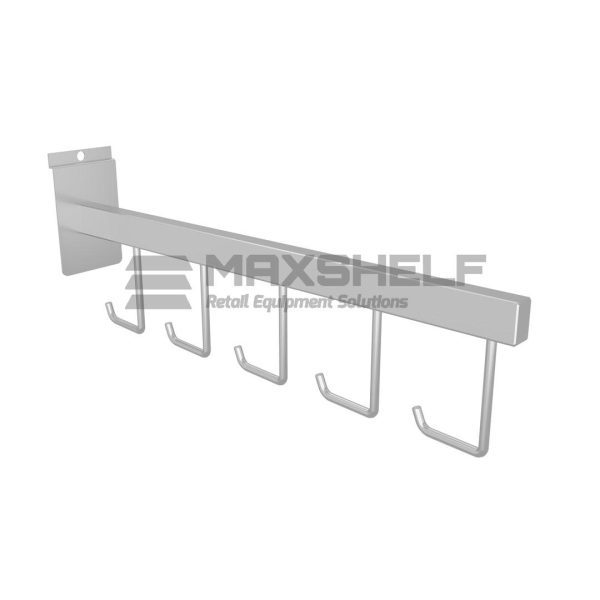 Sloping Arm With 5 Hooks 34cm