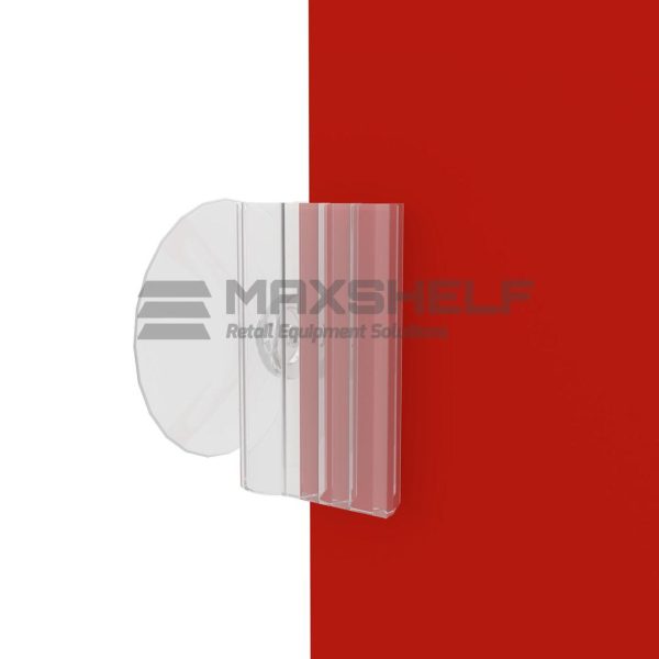 Suction cup with vertical grip