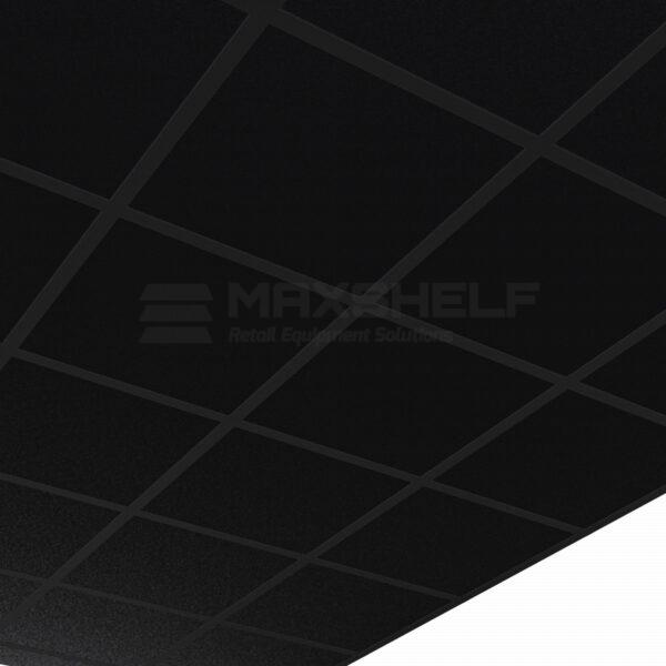 Plaster Ceiling Tile Black 600x600 (Box of 8)