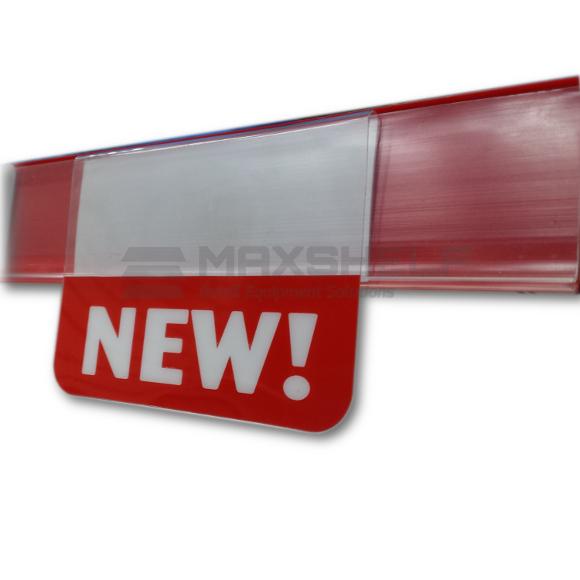Printed PVC Shelf Talker NEW!