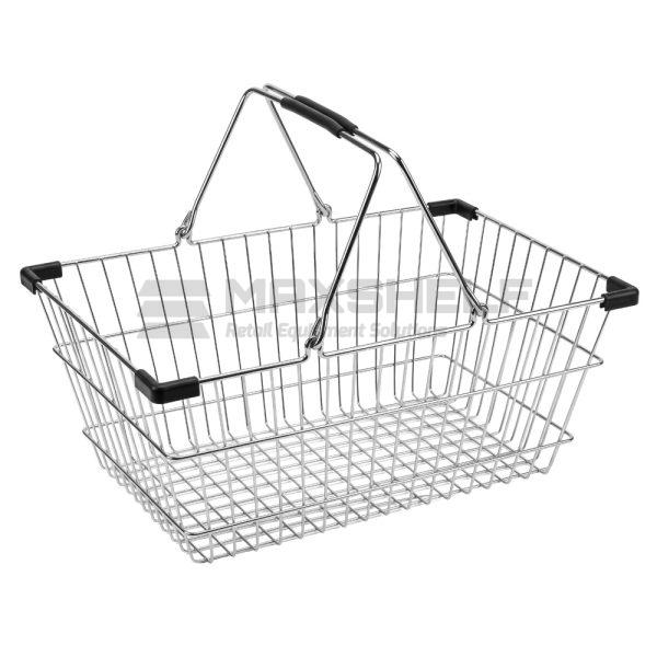 Wire Shopping Basket 22L - 25L - 32L with Black Corners