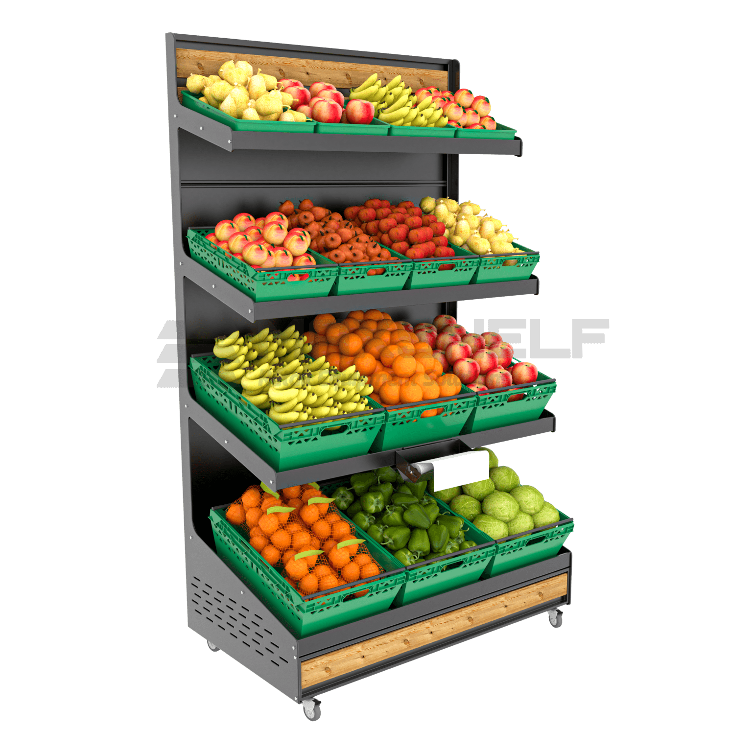 Fruit & Veg Display Stands | Vegetable Shelving | Maxshelf