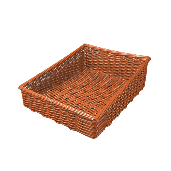 Wicker Basket Square With Slope