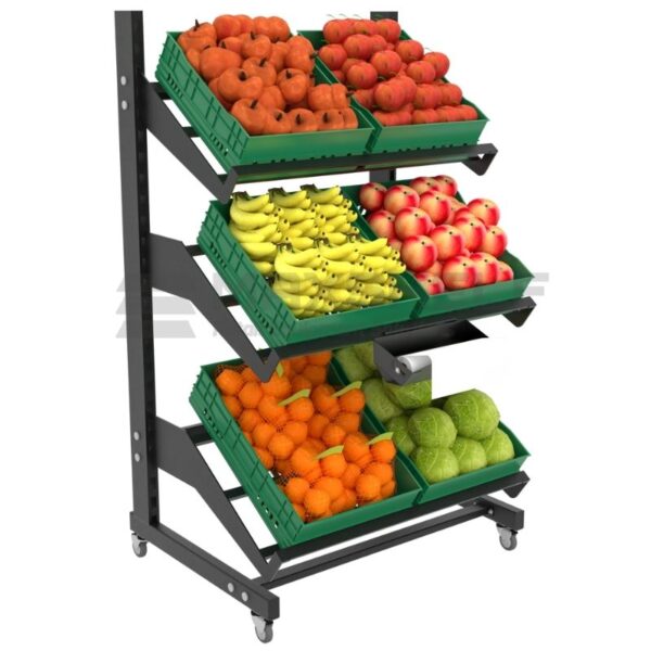 SINGLE SIDE SLOPING FRUIT & VEG UNIT