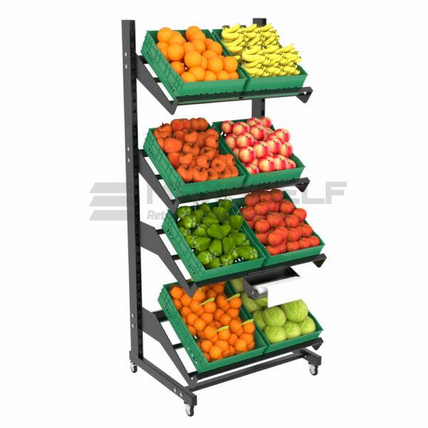 Single Side Sloping Fruit & Veg Unit