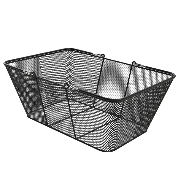 Black Wire Shopping Basket 22 Litre