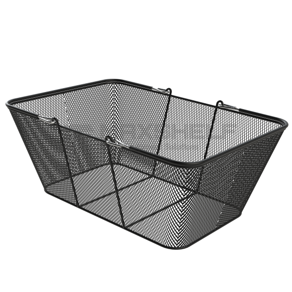 WIRE BASKET 22L BLACK