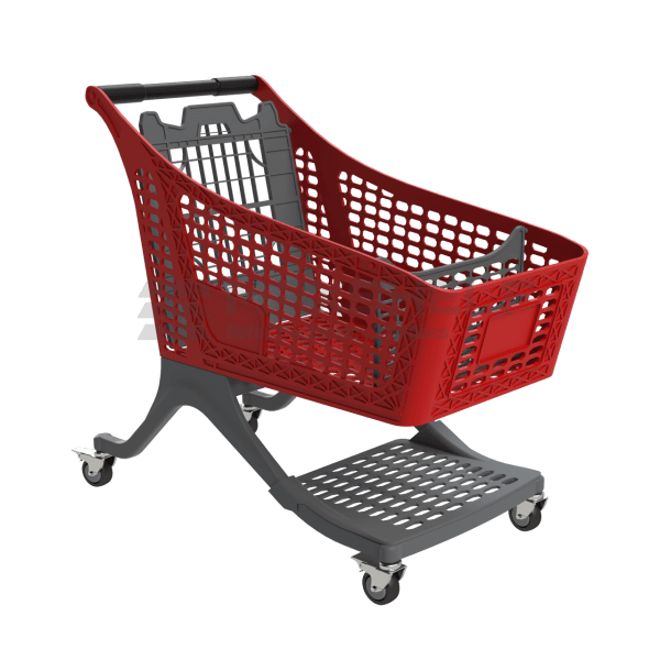 Plastic trolley 135 litre