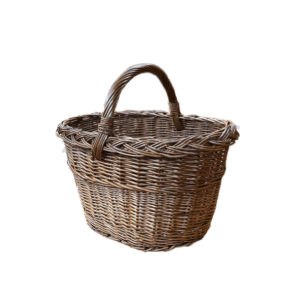 WICKER SUPERMARKET BASKET