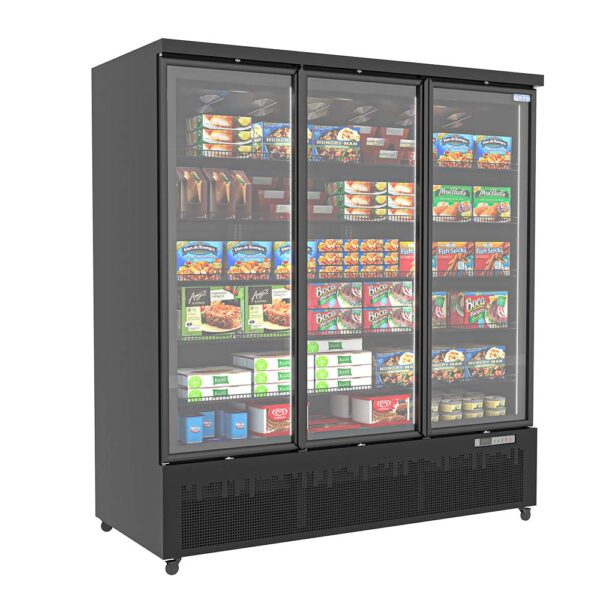 TRIPLE DOOR UPRIGHT FREEZER (NO LABOUR WARRANTY - 1 YEAR PARTS ONLY) (1538mm x 1760mm x 580mm)