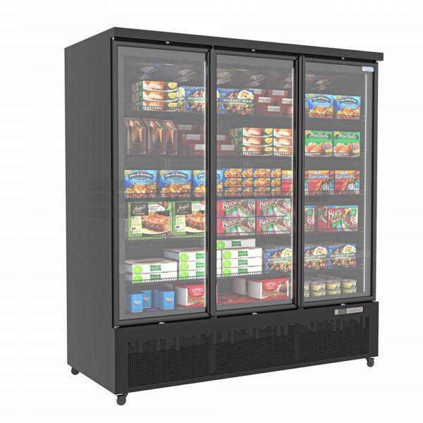 TRIPLE DOOR UPRIGHT FREEZER (NO LABOUR WARRANTY - 1 YEAR PARTS ONLY) (1538mm x 1760mm x 580mm)