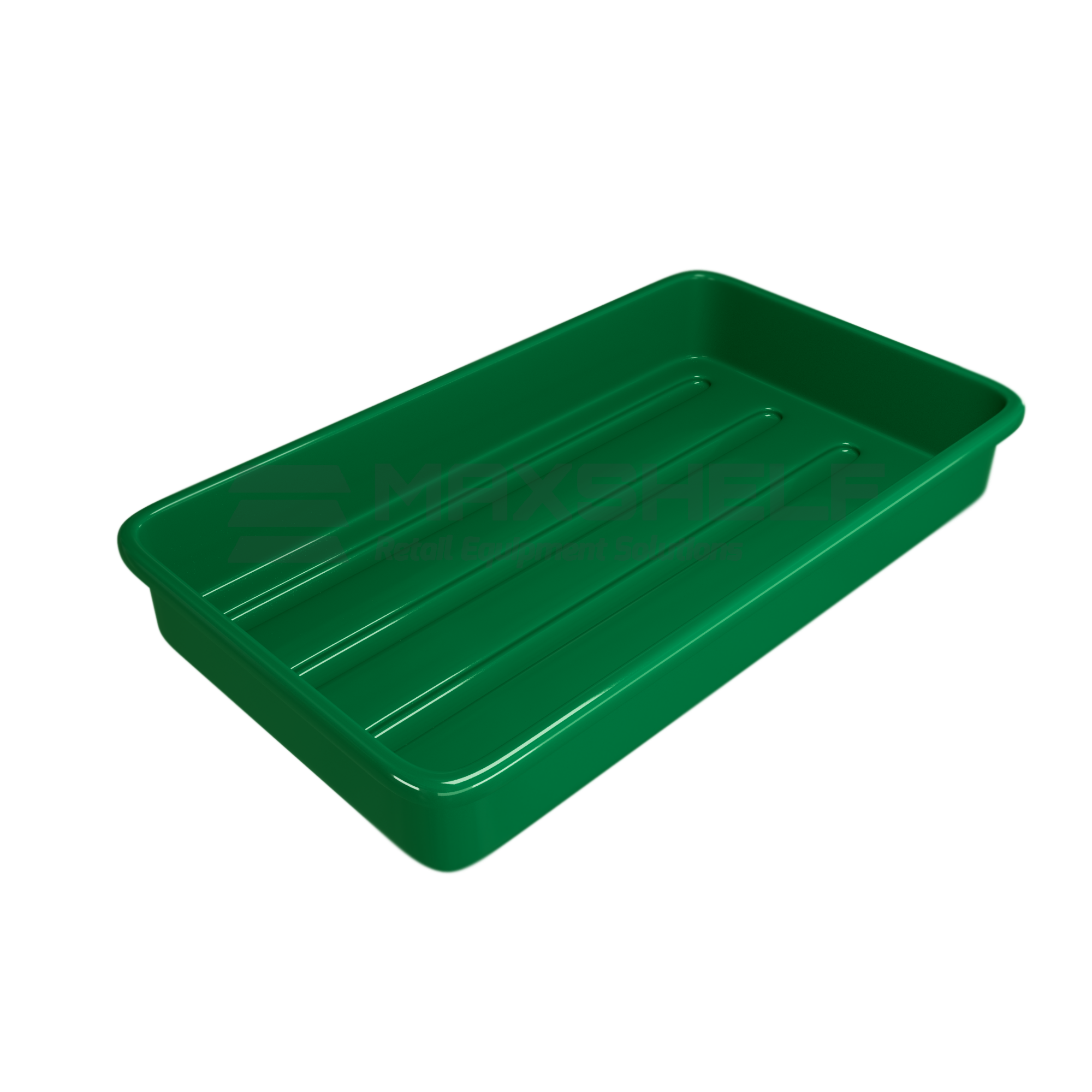 Fruit & Veg Crate Green 600X400X150 Tr - Maxshelf - Retail
