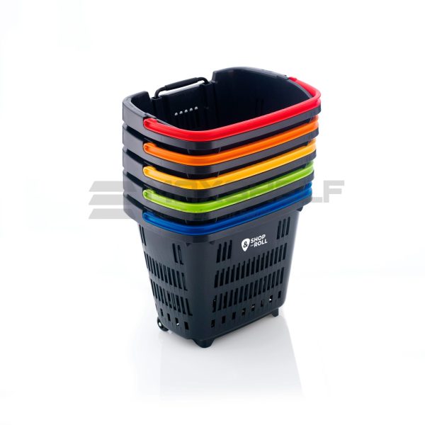 PLASTIC LOOP BASKET 34L