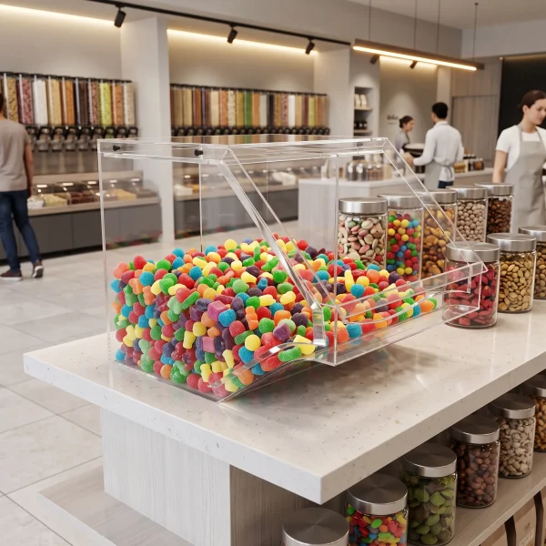 8 Litre Pick n Mix Dispenser 240mmx300mmx220mm