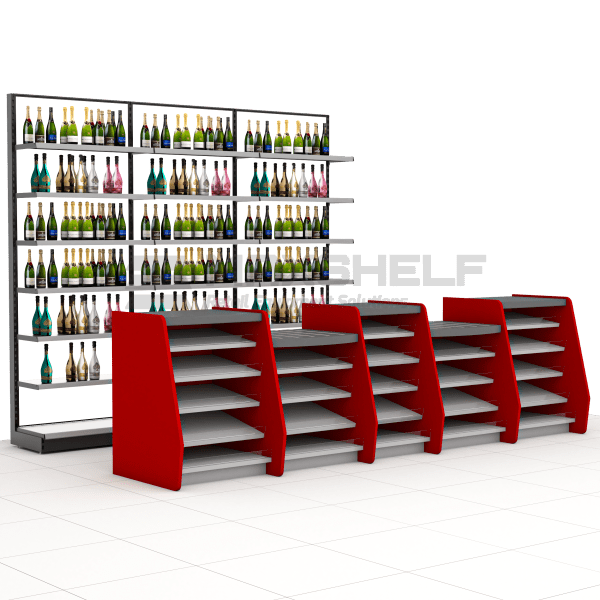 CONFECTIONERY COUNTER WITH LED BACK LIT OFFLICENSE SECTION