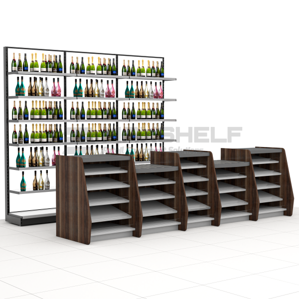 CONFECTIONERY COUNTER WITH LED BACK LIT OFFLICENSE SECTION