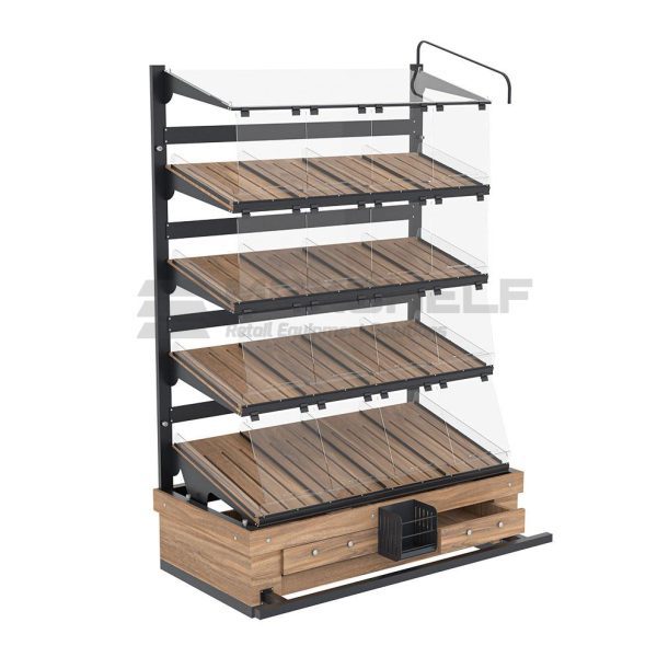 BAKERY DISPLAY WITH ACRYLIC COVER