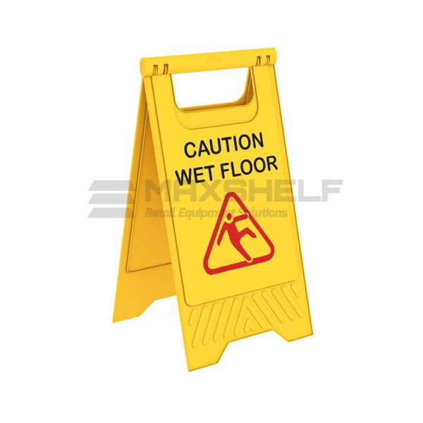 CAUTION WET FLOOR SIGN A FRAME