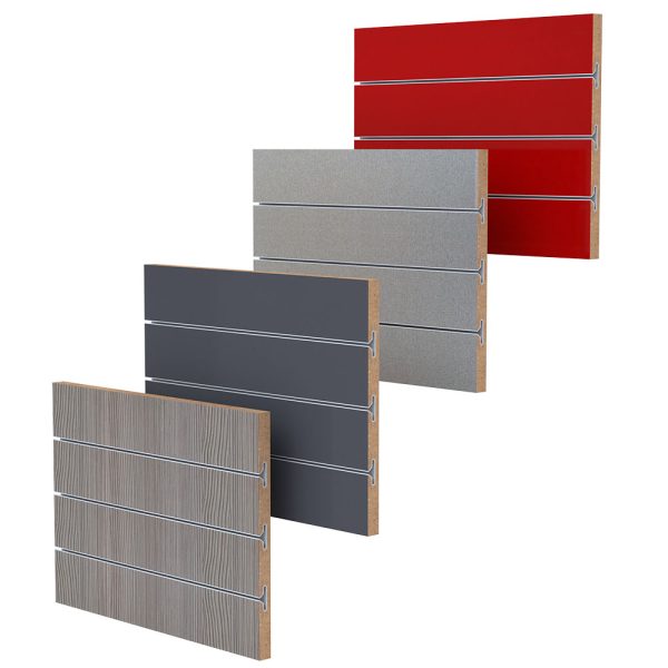 Slatwall panels