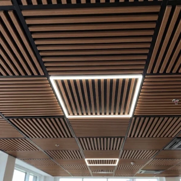 ACOUSTIC CEILING TILES - WALNUT