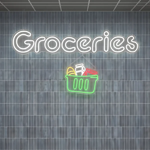 Neon Led - Groceries