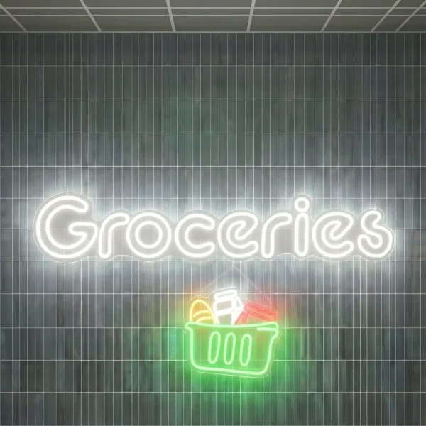 Neon Led - Groceries